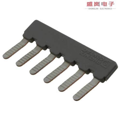 原装正品1733208[JUMPER TERM BLK 6POS FLAT PIN]
