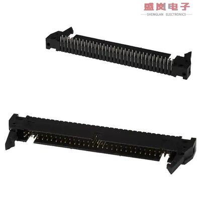 原装正品1-5499786-2[CONN HEADER R/A 64POS 2.54MM]