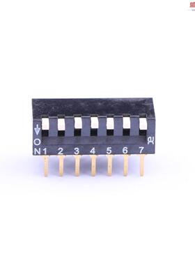 原装正品DSPV07LHGET[2.54mm 琴键式7位插件]