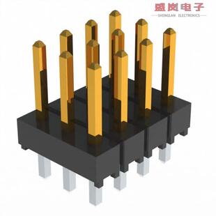 CONN 正品 原装 HEADER 2.54MM 104 12POS TSW VERT