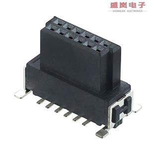 12POS M55 SMD GOLD 0.05 RCPT CONN 6011242R 正品 原装