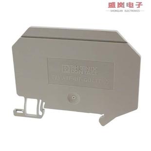 CONN TERM GRY 正品 RAIL 3047196 PARTITION 原装 BLK