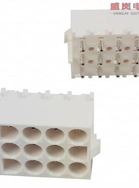 原装正品643428-1[CONN HDR 12POS 0.25 TIN PCB]