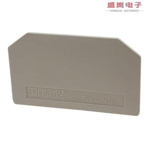 END 3101029 GRY RAIL PLATE BLK TERM CONN 正品 原装