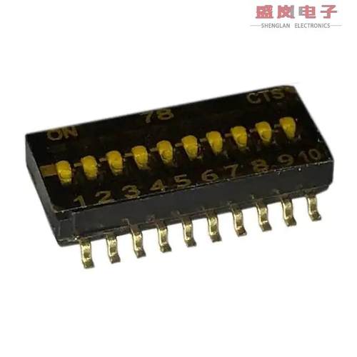 原装正品218-10LPST[SWITCH SLIDE DIP SPST 25MA 24V]