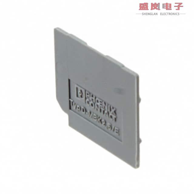 原装正品1414035[CONN TERM BLK END PLATE RAIL GRY]