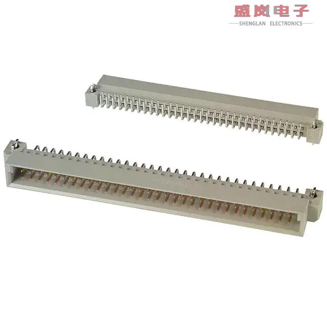 原装正品536385-5[CONN DIN PLUG 64POS PCB RA GOLD]