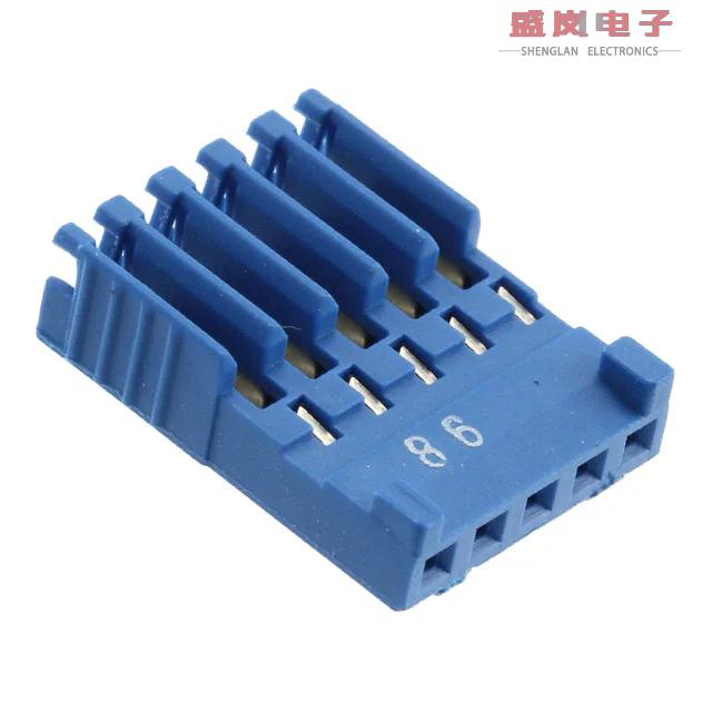 原装正品281786-5[CONN PLUG 5POS IDC 26-28AWG TIN]