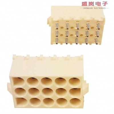 原装正品350588-1[CONN HEADER VERT 15POS 6.35MM]