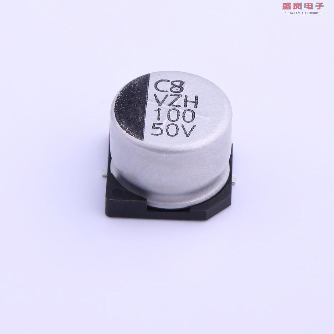 原装正品VZH101M1HTR-1008[贴片铝电解电容 20% 50V 10