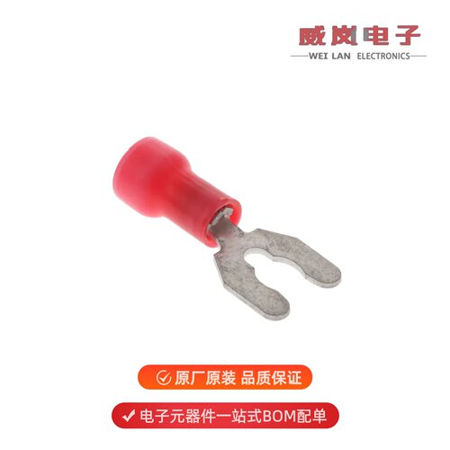 原装52950-2[CONN SPADE TERM 16-22AWG #8 RED]
