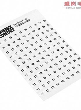 原装正品0804374:0011[MARKER CARD FOR 120 TERM BS]