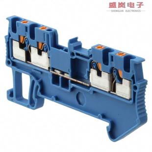 FEED 3208208 26AWG THRU BLK TERM CONN 正品 原装