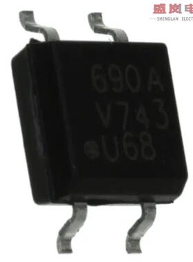 原装正品SFH690AT[OPTOISOLATOR 3.75KV TRANS 4-SOP]