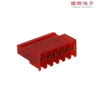 原装正品3-641190-6[CONN RCPT 6POS IDC 22AWG GOLD]