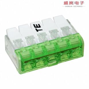 原装正品5-2834245-1[5P, SPLICING WIRE CONNECTOR, GRE]