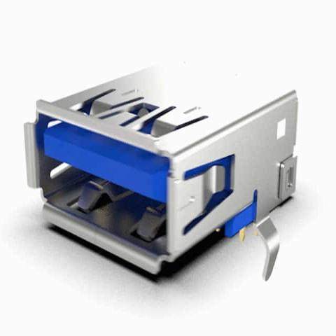 原装正品USB1135-15-9-L-B[USB A 3.0 SKT RA HIGH LIF