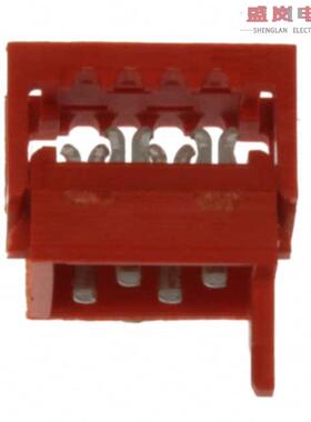 原装正品7-215083-4[CONN PLUG 4POS IDC 28AWG TIN]