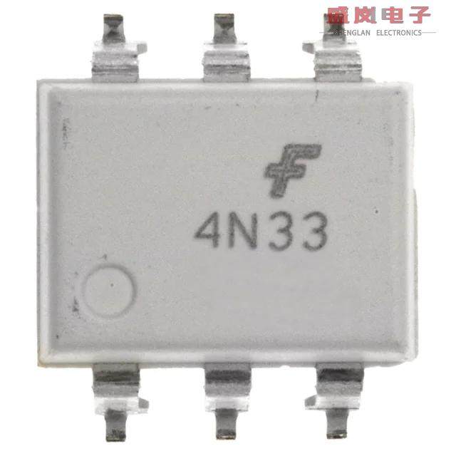 原装正品4N33SR2M[OPTOISO 4.17KV DARL W/BASE 6SMD]