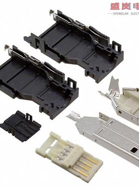 原装正品2013798-1[CONN PLUG USB2.0 TYPEA 4POS SLD]