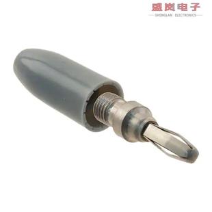 BANANA 108 GRAY SOLDERLESS PLUG CONN 001 0313 正品 原装