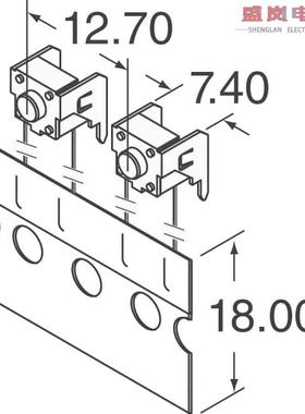 原装正品TL58WF160Q[SWITCH TACTILE SPST-NO 0.05A 12V]