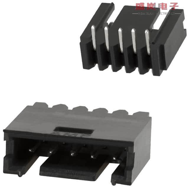 原装正品5-102523-3[CONN HEADER R/A 5POS 2.54MM]