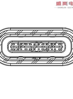 原装正品DX07W024JA2R1000[CONN RCPT USB3.1 TYPEC 24