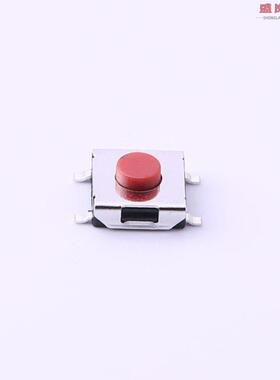 原装正品TS-1157-C-B[6.2x6.5x3.1红色按钮四脚 260gf]