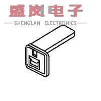 原装正品174878-7[CONN PLUG DBL  1POS YELLOW]