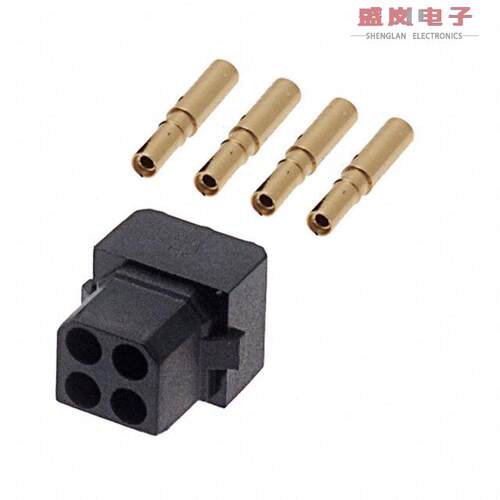 原装正品M80-8890405[CONN RCPT 4POS CRIMP 22AWG GOLD]