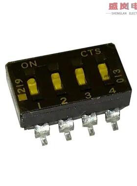 原装正品219-4LPST[SWITCH SLIDE DIP SPST 100MA 20V]