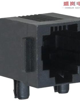 原装正品5555077-1[CONN MOD JACK 6P6C R/A UNSHLD]