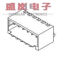 原装正品87438-0243[集管和线壳 2 CKT 1.5mm HDR. Rt.