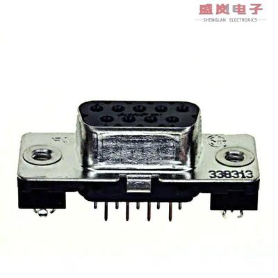 原装正品1-338313-2[CONN D-SUB RCPT 9POS VERT SLDR]