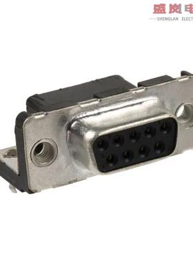 原装正品D09S13A4GX00LF[CONN D-SUB RCPT 9POS R/A SLDR]