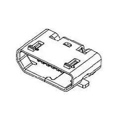 原装正品47346-1001[USB uUSB B Rec BotMt Flan