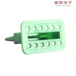 CONN PLUG WEDGE 原装 GREEN AW12S 12POS 正品