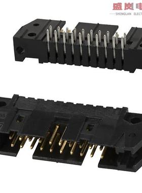 原装正品5102159-4[CONN HEADER R/A 20POS 2.54MM]