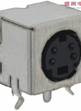 原装正品5749181-1[CONN RCPT FMALE MINI DIN 4P SLDR]