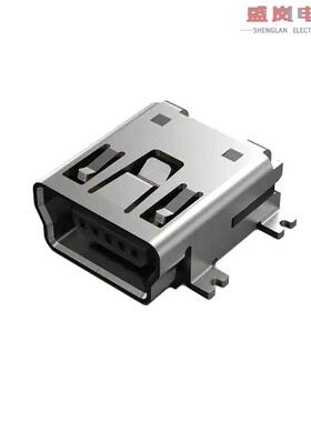 原装正品USB2066-05-RBHM-15-STB-00-01-A[MINI B SKT,