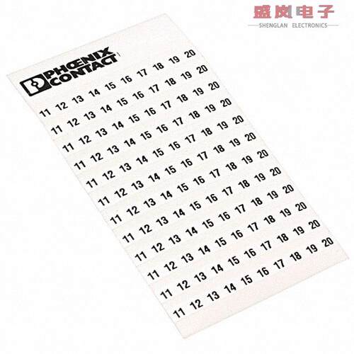 原装正品0804183:0011[MARKER CARD PRINTED 11-20]