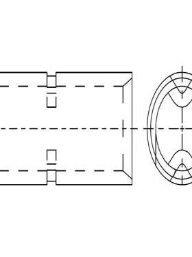 原装正品19215-0040[端子 BUTT SPLICE 6 AWG VERSAKRIMP]