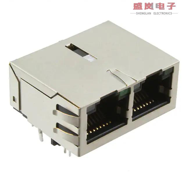 原装正品JXG0-0129NL[CONN JACK 2PORT 1000 BASE-T PCB]