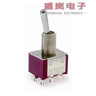 原装正品100DP2T1B1M1QEH[拨动 DPDT ON-NONE-ON S