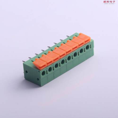 原装正品KF142V-5.08-8P[5.08mm 每排P数:8 铜 环