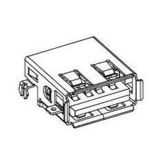 原装正品48258-0001[USB USB A SINK REVERSE T