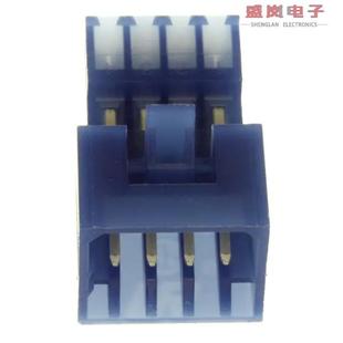 26AWG 647002 PLUG 4POS CONN TIN 原装 IDC 正品