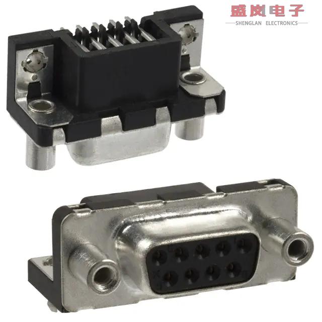 原装正品D09S33E4GV00LF[CONN D-SUB RCPT 9POS R/A SLDR]