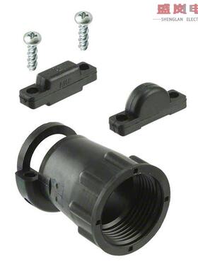 原装正品206966-7[CONN BACKSHELL W/CLAMP SZ 13 BLK]